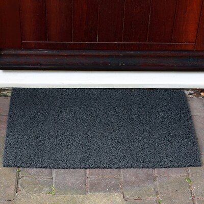 Floortex Doortex Twistermat Outdoor Entrance Mat, 72 x 48, Storm Gray (NREMFLVA0015)