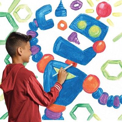 Crayola Washable Kids Paint Set & Paintbrush, Asorted Colors, 6 Sets/Bundle (BIN540125-6)