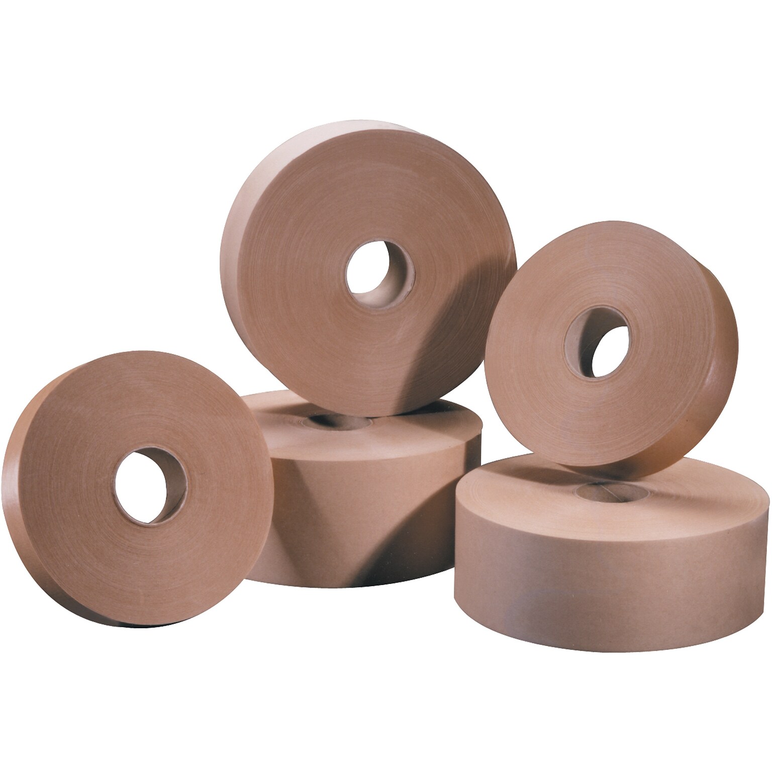 Tape Logic #6000 Non Reinforced Water Activated Tape, 3 x 600, Kraft, 10/Case (T36000)