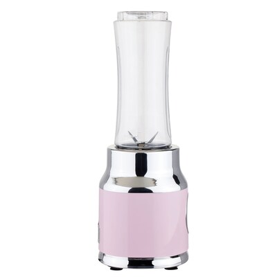 Culinary Chef 20.3-oz. 2-Speed Retro Electric Smoothie Maker, Pink (CCSMM100-B-PINK)