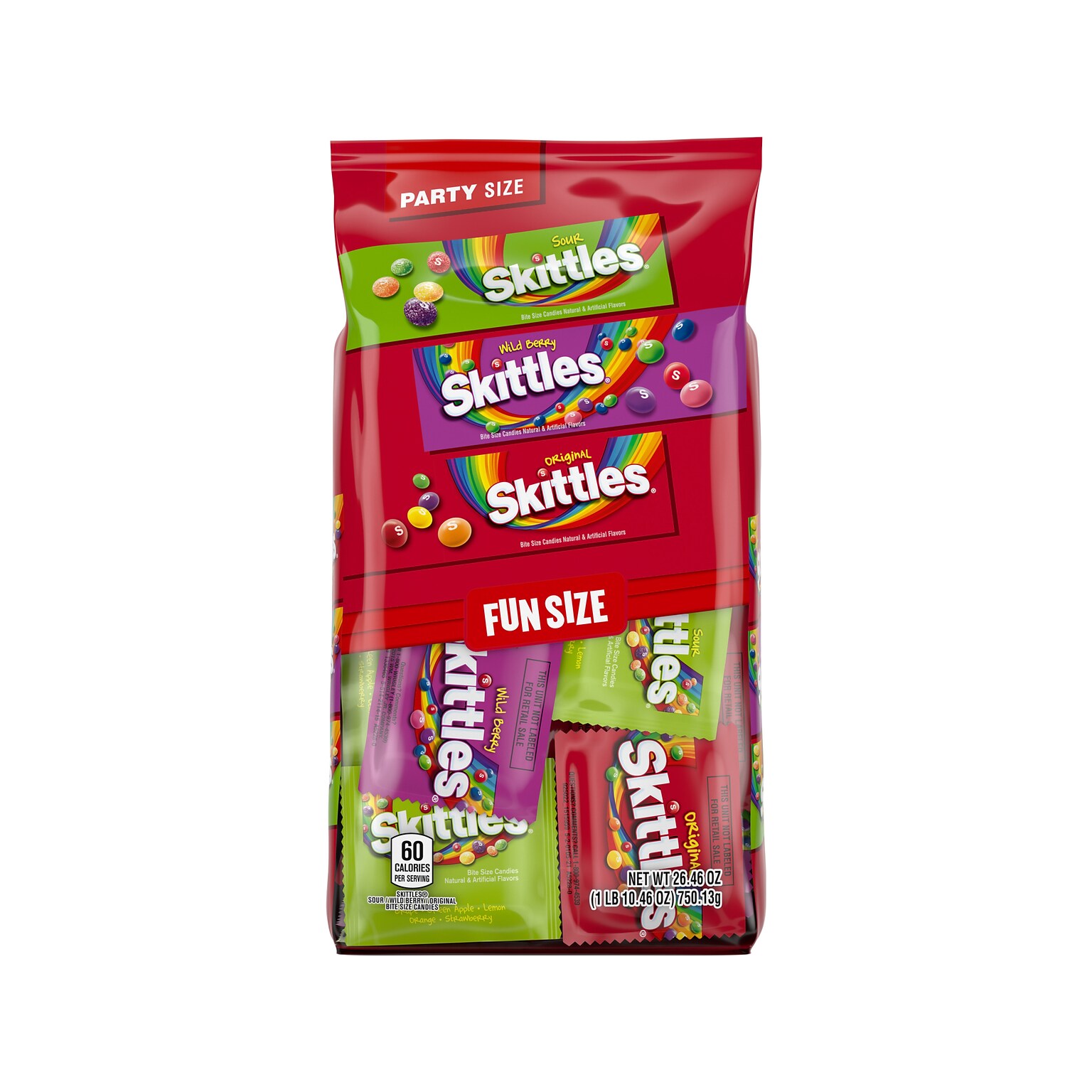 Skittles Party-Size Fruity Chewy Candy, Assorted Flavors, 26.46 oz. (MMM29711)