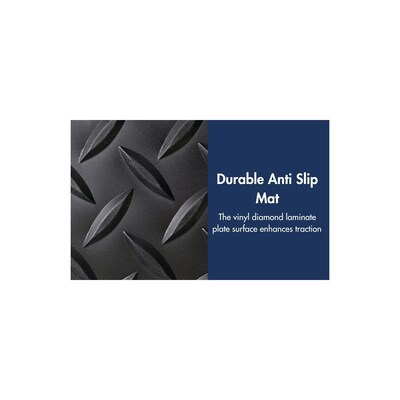 NoTrax Cushion Trax Anti-Fatigue Commercial Specialty Floor Mat, 36" x 24", Gray (479S0023GY)
