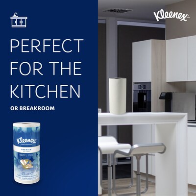 Kleenex Premiere Paper Towels, 1-ply, 70 Sheets/Roll, 24 Rolls/Pack (13964)