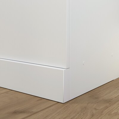 Sauder Select 60"H Storage Cabinet with 3 Shelves, White (433286)