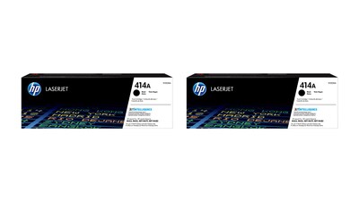 HP Original 414A Black Standard Yield Toner Cartridges (2-Pack)
