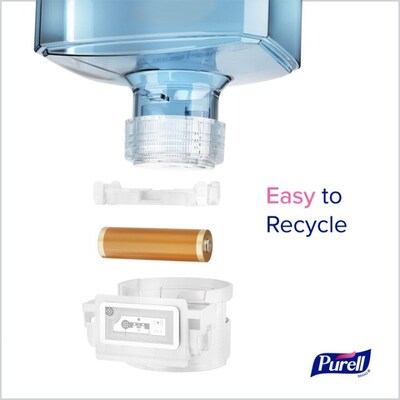 PURELL HEALTHY SOAP Foaming Hand Soap Refill for ES10 Dispenser, 1200 ml, 2/Carton (8385-02)