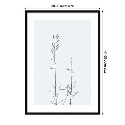 Amanti Art Retro Tennessee Botanical Print No 2 by Stephanie Klatt Wood Framed Wall Art Print, 30" x 41" (A42678254856)