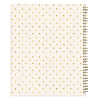 Blue Sky Bespoke Composition Notebook, 8.5" x 11", Cream Hearts (155592)