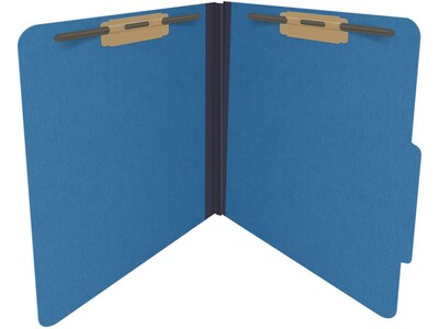 Medical Arts Press Pressboard Classification Folder, 2" Expansion, Letter Size, Royal Blue, 25/Box (DV-T42-02-3RBL)