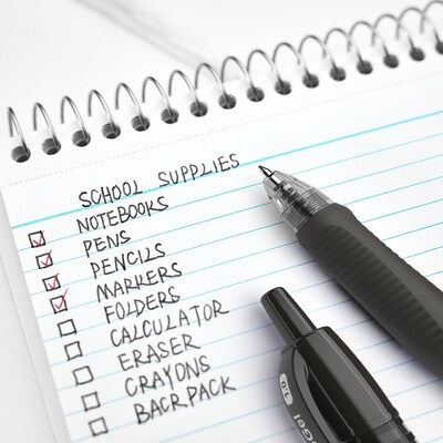 Staples ProGel™ Retractable Gel Pen, Bold Point, 1.0mm, Black Ink, Dozen (ST62589)