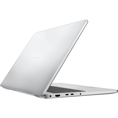 Dell Pro 16" LED AI Laptop, Intel Core Ultra 5 235U, 16GB RAM, 512GB SSD, Backlit Keyboard, Windows 11 Pro, Silver (GRG36)