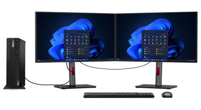 Lenovo ThinkCentre M70s Gen 5 SFF Desktop Computer, Intel Core i5-14400, 16GB RAM, 512GB SSD, Windows 11 Pro, Mouse & Keyboard