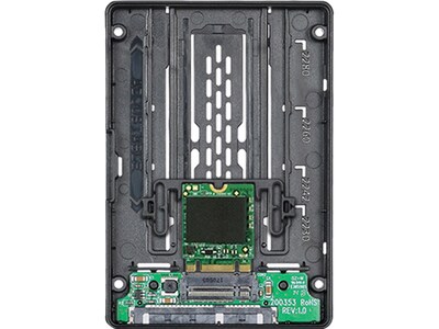 Icy Dock EZConvert 2.5" SATA Hard Drive Enclosure, SSD, Black (MB703M2P-B)