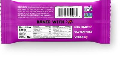 Bobo's Gluten Free Original Fig Bar, 1.5 oz., 100/Carton (BBO00602)