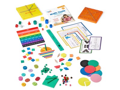 hand2mind Math Tools Resource Kit for Grades 4-5, Manipulative, Assorted Colors (95877)