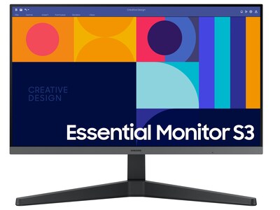 Samsung S33GC 24 LED Monitor, Black  (LS24C332GANXZA)