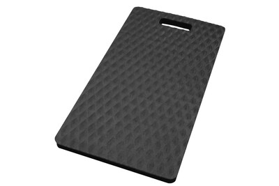 M + A Matting Hog Heaven Anti-Fatigue Commercial Knee Guard Mat, 12 x 22, Black (43311222000)