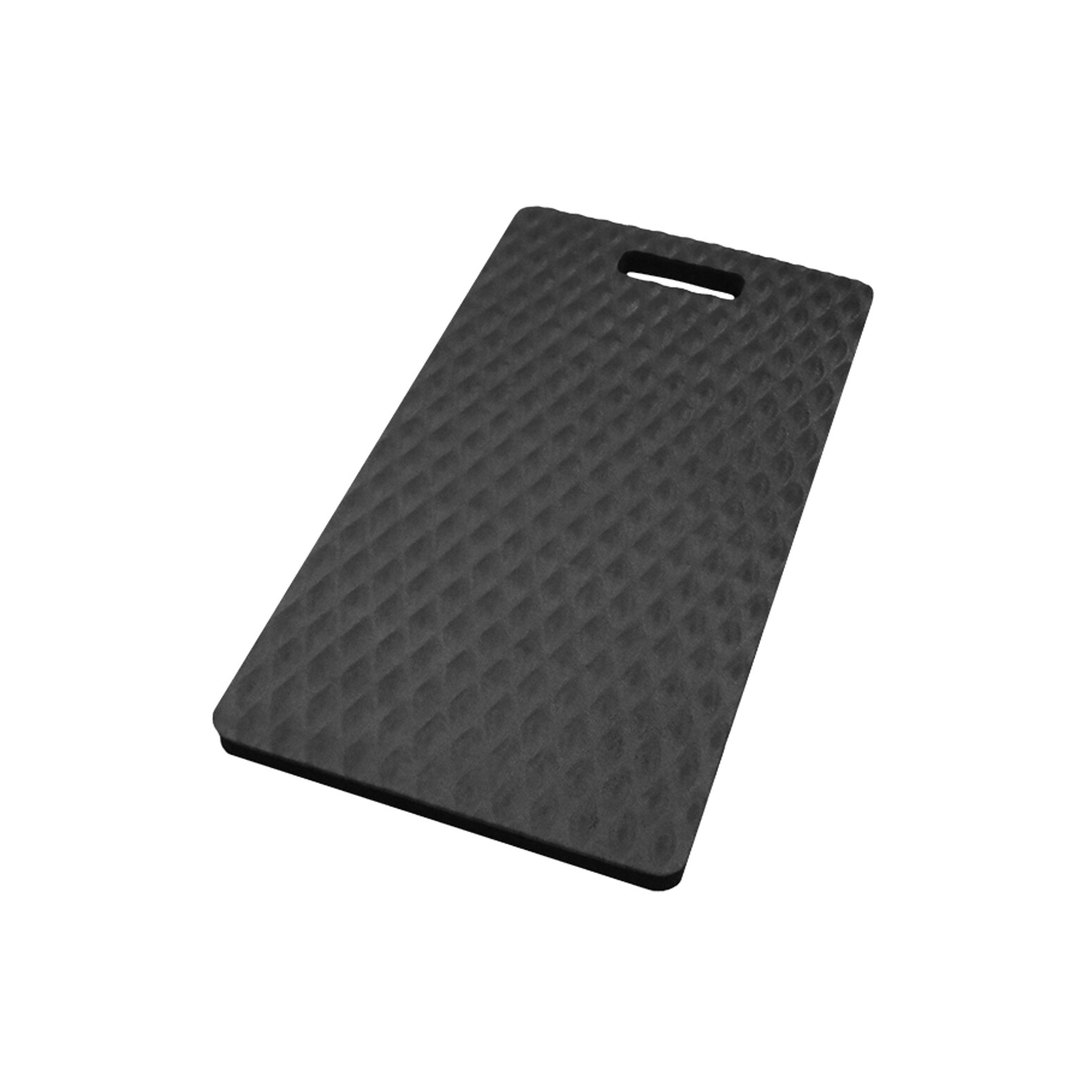 M + A Matting Hog Heaven Anti-Fatigue Commercial Knee Guard Mat, 12 x 22, Black (43311222000)