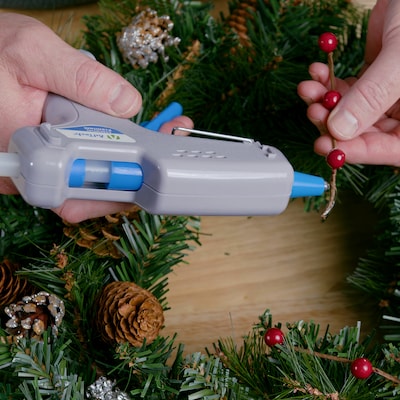 AdTech Cordless Mid Temp Full Size Glue Gun, White (4100)
