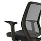 Union & Scale™ Essentials Ergonomic Fabric Swivel Task Chair, Black (UN56947)