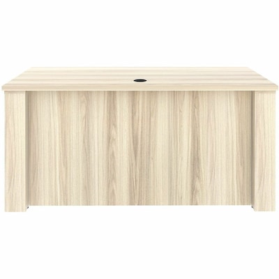 Lorell Essentials 60" W Sit to Stand Executive Desk, Modern Elm (LLR66308)