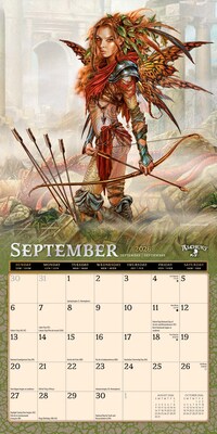 2026 BrownTrout Witches Alchemy 7" x 7" Monthly Wall Calendar (9798330708048)