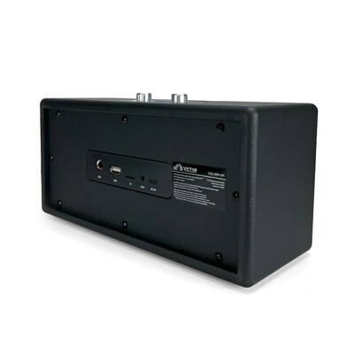 Victor VAS-3003 Portable Wireless Bluetooth Speaker, Black (VAS-3003-BK)