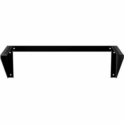 IOGEAR 4U 2 Post Open Frame Rack/Wall Mountable, Black (GRWV4U)