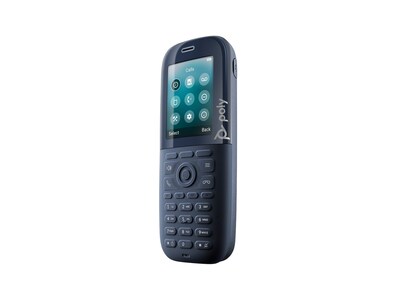POLY Rove 30 Single-Line Cordless VOIP Phone with Conference Speaker, Black (84H81AA#ABA)