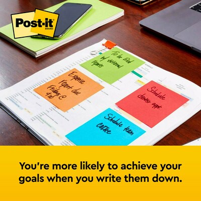 Post-it Notes, 3" x 3", Poptimistic Collection, 100 Sheets/Pad, 18 Pads/Cabinet Pack (654-18CTCP)