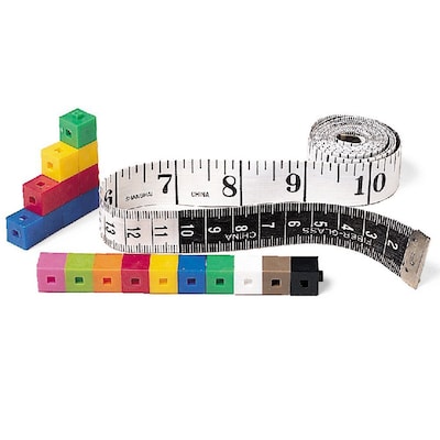 Learning Resources Customary/Metric Tape Measures, Set of 10 (LER0363)