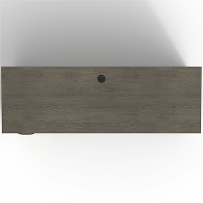 Lorell Prominence 2.0 Left-Pedestal Credenza (LLRPC2472LGE)