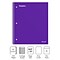 Staples Premium 1-Subject Notebook, 8.5 x 11, College Ruled, 100 Sheets, Purple (TR20954)