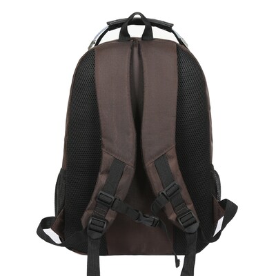 DUKAP EMINENT Laptop Compatible Backpack, Large, Brown (BDK-EMI-BRO)