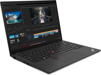 Lenovo ThinkPad T14 Gen 4 14" Laptop, Intel Core i5-1345U, 16GB Memory, 256GB SSD, Windows 11 Pro (21HD0086US)