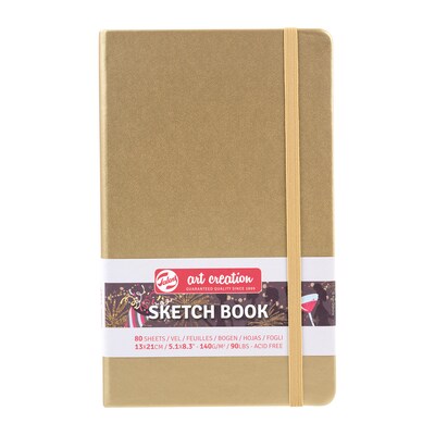 Talens Art Creation 5.1 x 8.3 Sketch Book, 80 Sheets/Book, 3/Bundle (TLN9314142M-3)