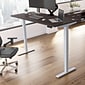 Bush Business Furniture Move 40 Series 72"W Electric Adjustable Standing Desk, Storm Gray/Cool Gray Metallic (M4S7230SGSK)