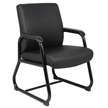 Boss Office Products Padded Guest Chair, Black (B709)