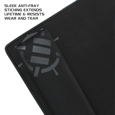 Accessory Power XXL Extended Foam Non-Skid Gaming Mouse Pad/Wrist Rest Combo, Black (ENPCPXW100BOEW)