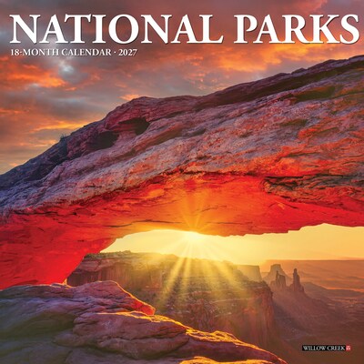 2027 Willow Creek National Parks 7 x 7 Monthly Wall Calendar (64108)