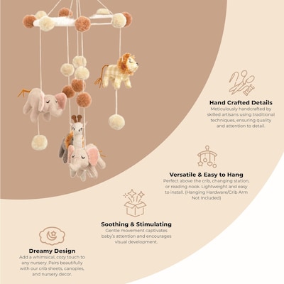 Crane Baby Kendi Ceiling Hanging, 30" x 9" (BC-120CH)