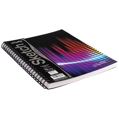 UCreate Sonic Vibes 12" x 9" Sketch Book, Pack of 3 (PAC38037-3)