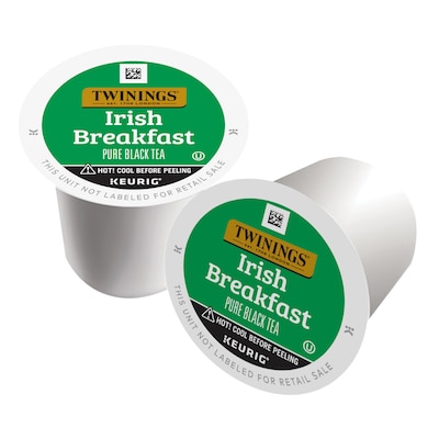 Twinings Irish Breakfast Black Tea, Keurig® K-Cup® Pods, 24/Box (TNA87303)