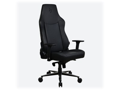 Arozzi Vernazza Faux Leather Ergonomic Rocker Gaming Chair, Pure Black (VERNAZZA-XL-SPU-PBK)