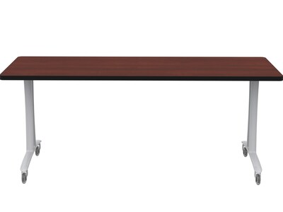 Safco Rumba Training Room Table, 24 x 72, Biltmore Cherry (RBA7224TCASLBMCH)