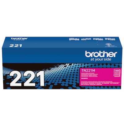 Brother TN-221 Magenta Standard Yield Toner Cartridge   (TN221M)