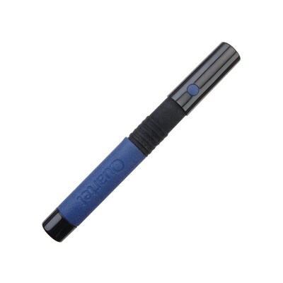 Quartet Laser Pointer, Custom Grip, Pocket Clip, 500 Yards, Blue