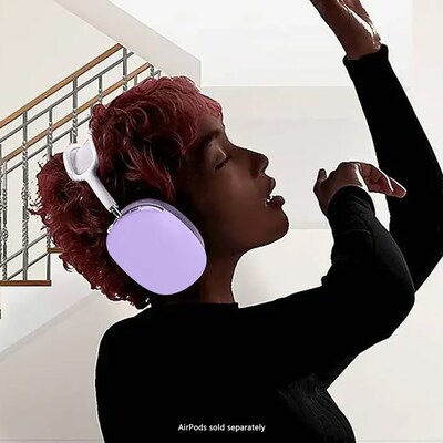 SaharaCase Liquid Silicone Cover Case for AirPods Max, Purple (HP00183)