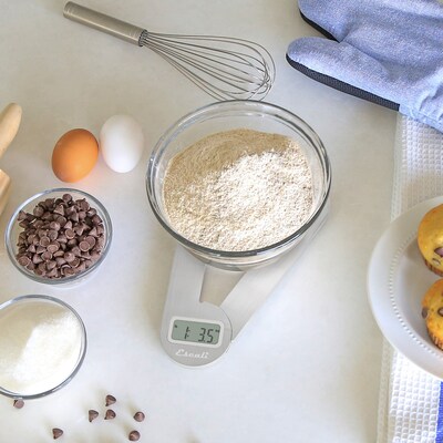 Escali Savu Stainless Steel Scale, Silver (F115)