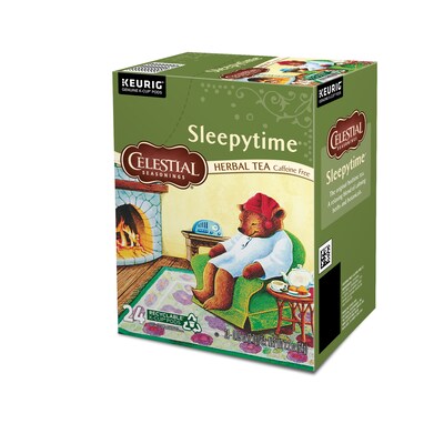 Celestial Seasonings Sleepytime Herbal Tea, Keurig® K-Cup® Pods, 24/Box (14739)